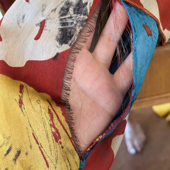 Jump Peplum V Neck Plunge Mini Dress - Picture 4 of 5